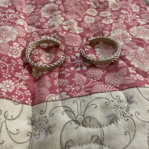 Tiffany & Co. Sterling Silver Mesh Earrings